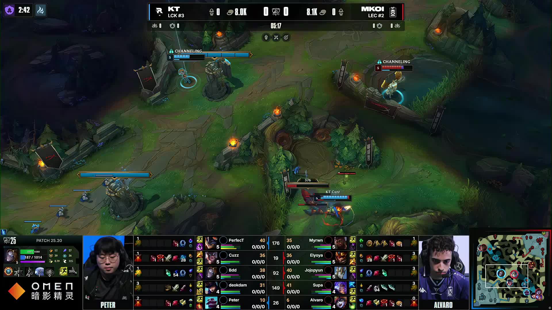 司机和HongQ谈论他们战胜 Movistar KOI 的胜利、扭曲命运的游戏玩法以及从Baus获得的灵感